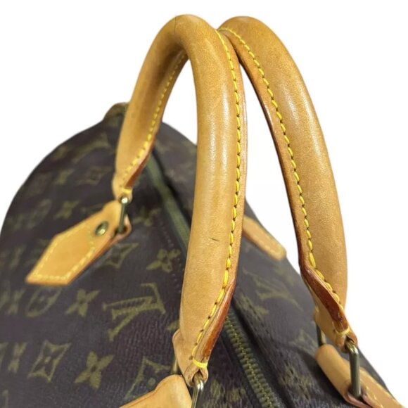 LOUIS VUITTON Handbag M41522 Monogram canvas Monogram Speedy 40 used - Picture 10 of 12